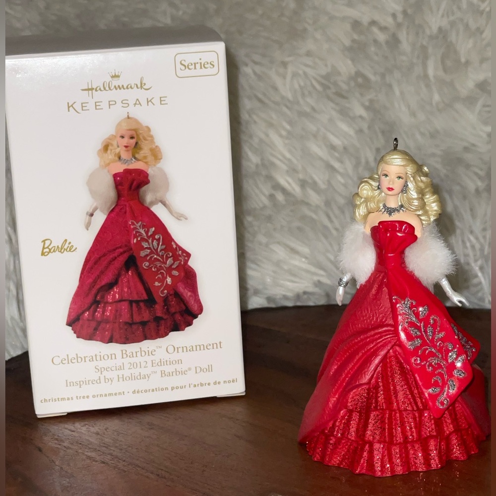 Celebration Barbie Ornament 2012